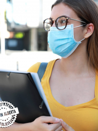 Canadian Made Medical Face Masks | ASTM Level 1, 2 and 3 medical face masks, medical face masks made in canada, Calgary company makes medical grade face masks from canadian materials, Medical Mask and non-medical mask, 3ply face mask, 3 layered face mask