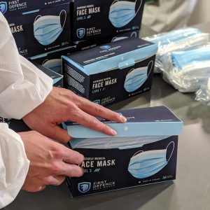 First Defence Face Masks | Calgary Manufacturing Facility | Canadian Made Medical Masks | Medical Masks made in Calgary Alberta