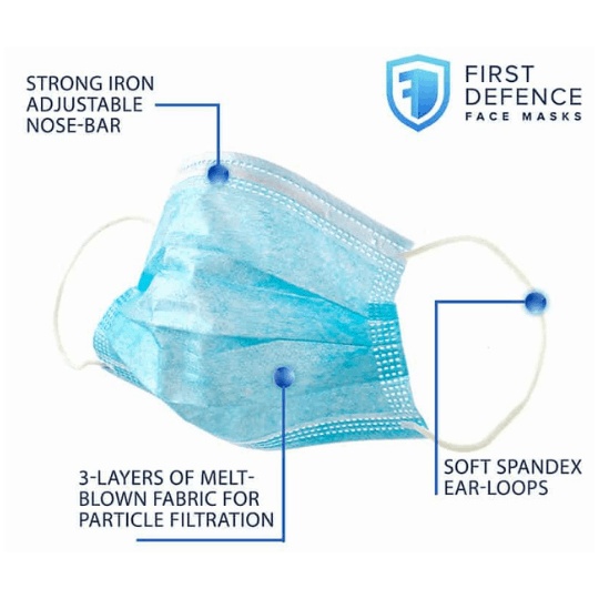 first defence face masks