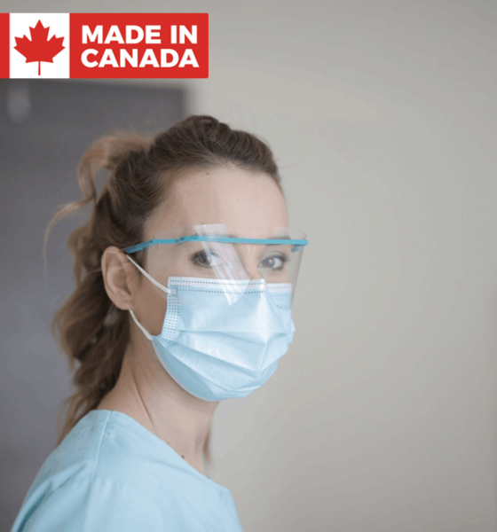 Canadian Made Medical Face Masks | ASTM Level 1, 2 and 3 medical face masks, medical face masks made in canada, Calgary company makes medical grade face masks from canadian materials, Medical Mask and non-medical mask, 3ply face mask, 3 layered face mask